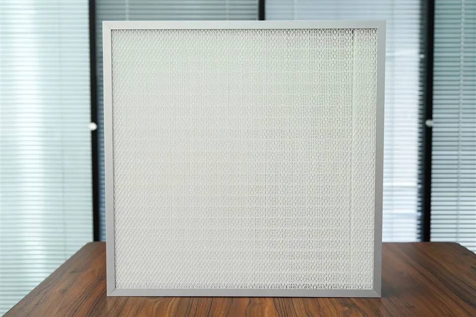 305*305*50MM Self Cleaning Air Filter Industrial HEPA Filter H13 H14 ULPA For HVAC System