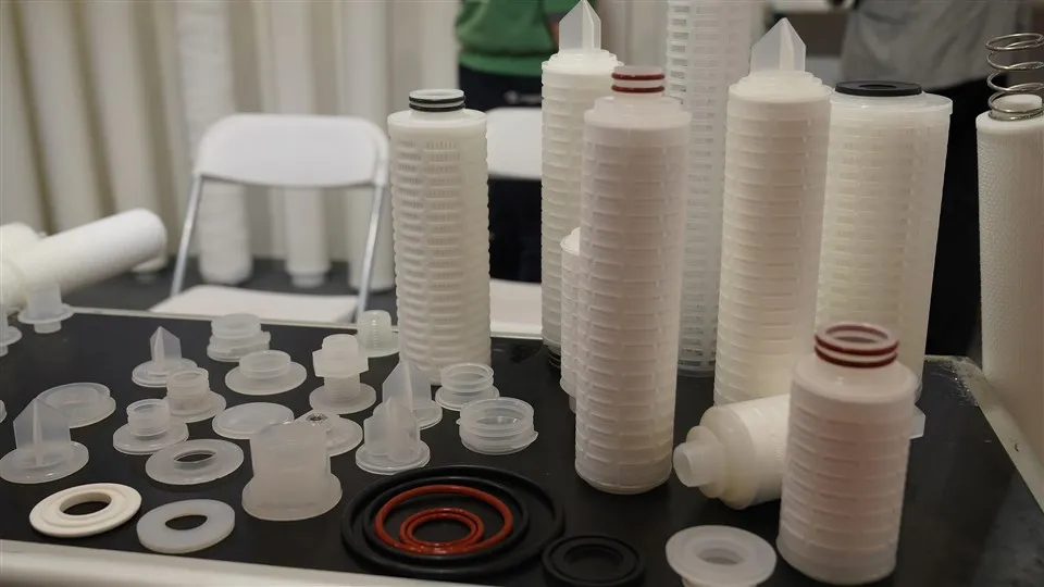 Visoki protok mikrona membranski filter Ptfenilon naborani filter uložak